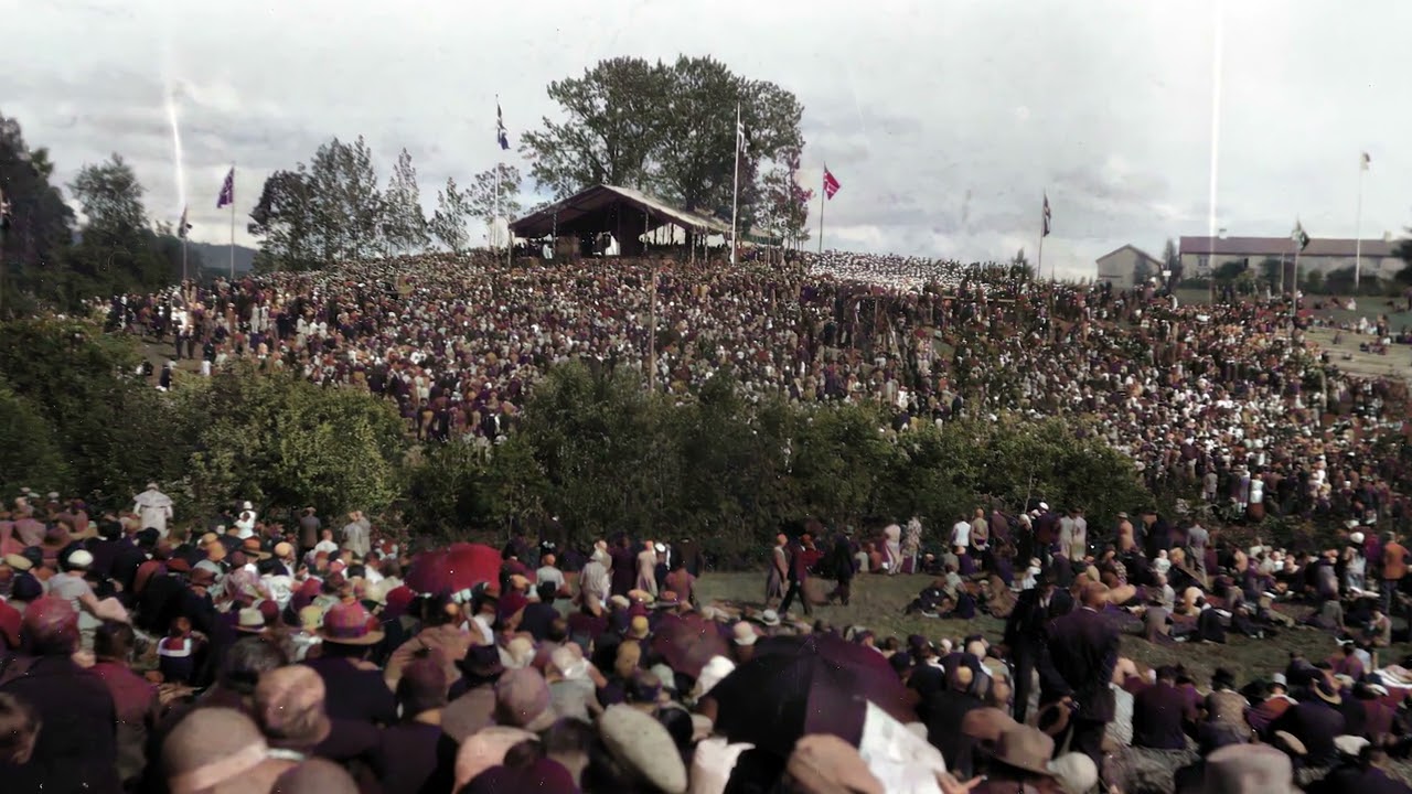 Bilder fra Olsok den 29 juli 1930. (Sett på lyd og full skjerm)