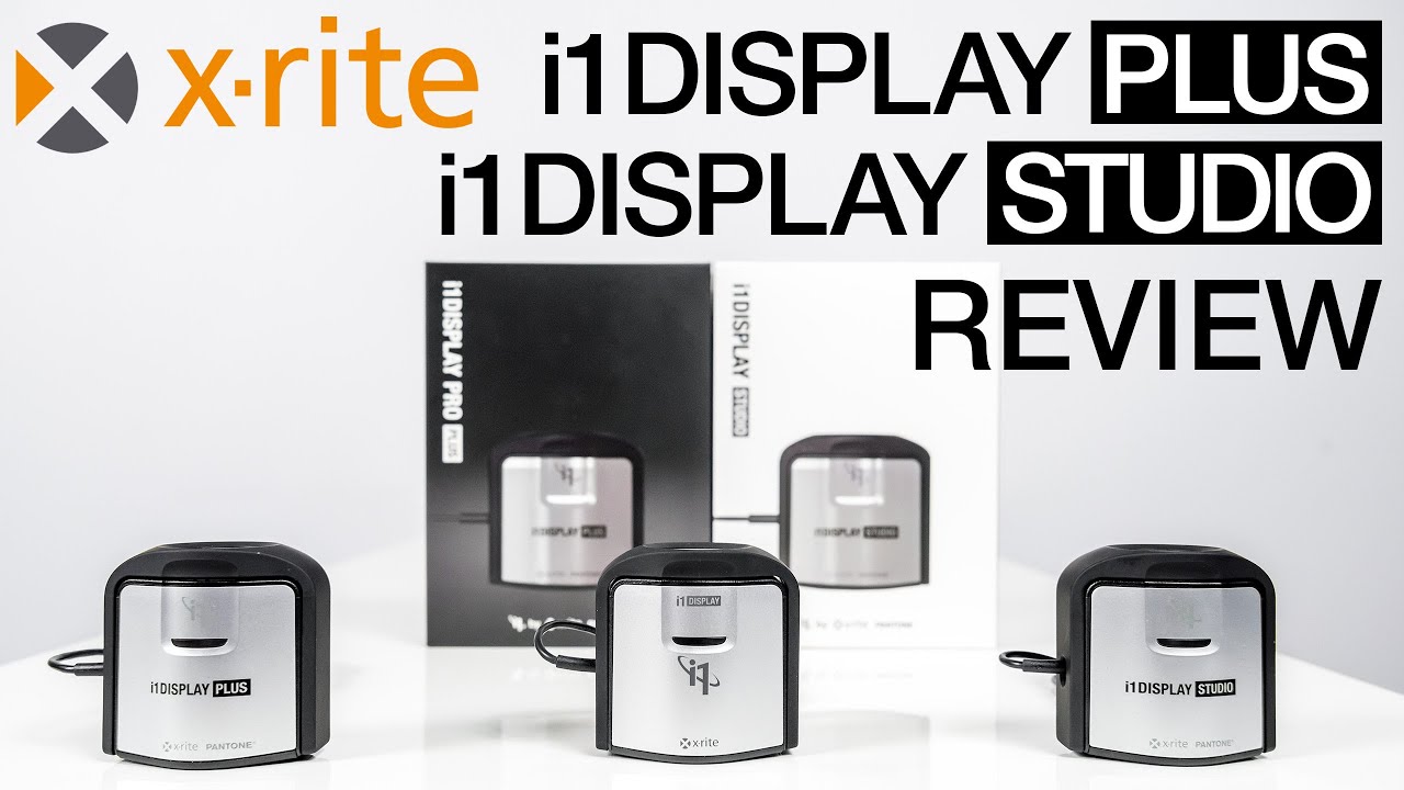 Предварительный обзор и сравнение i1Display Pro Plus и i1Display Studio!