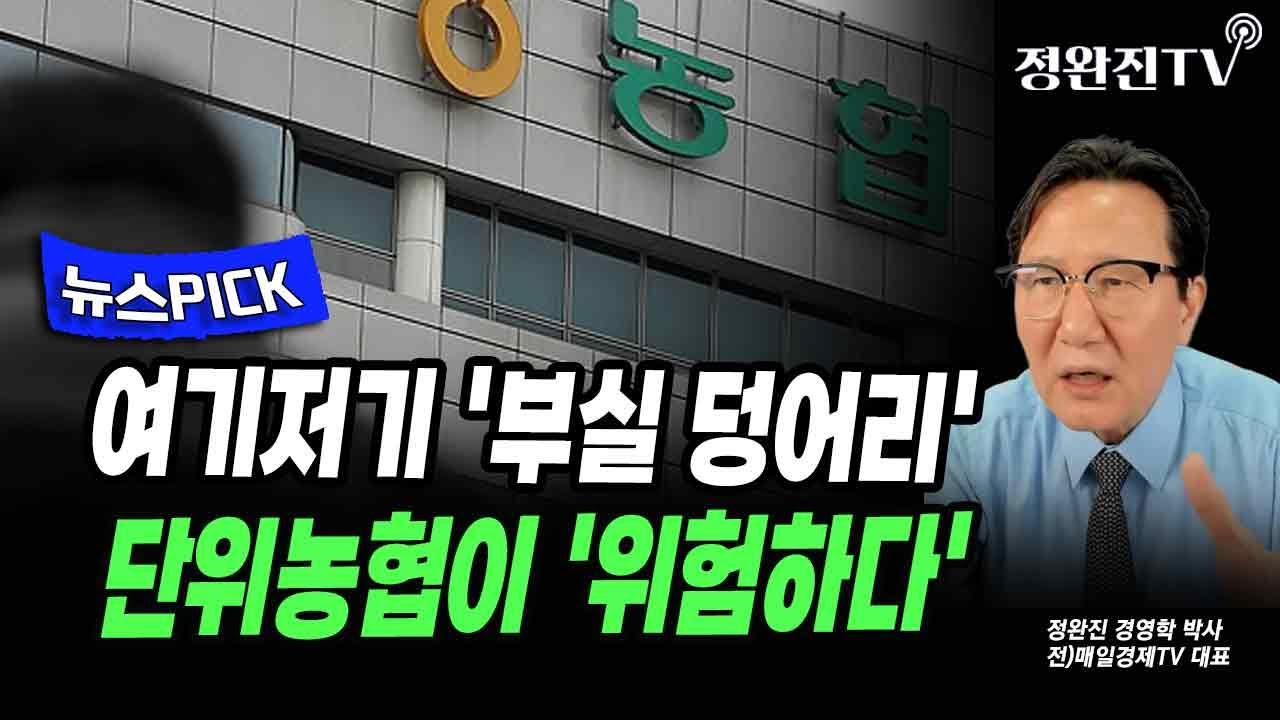 [뉴스픽] 여기저기 '부실 덩어리'...단위농협이 '위험하다'