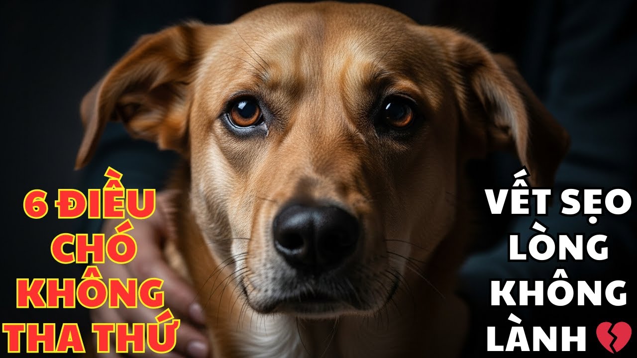 6 điều chú chó sẽ không bao giờ tha thứ cho bạn