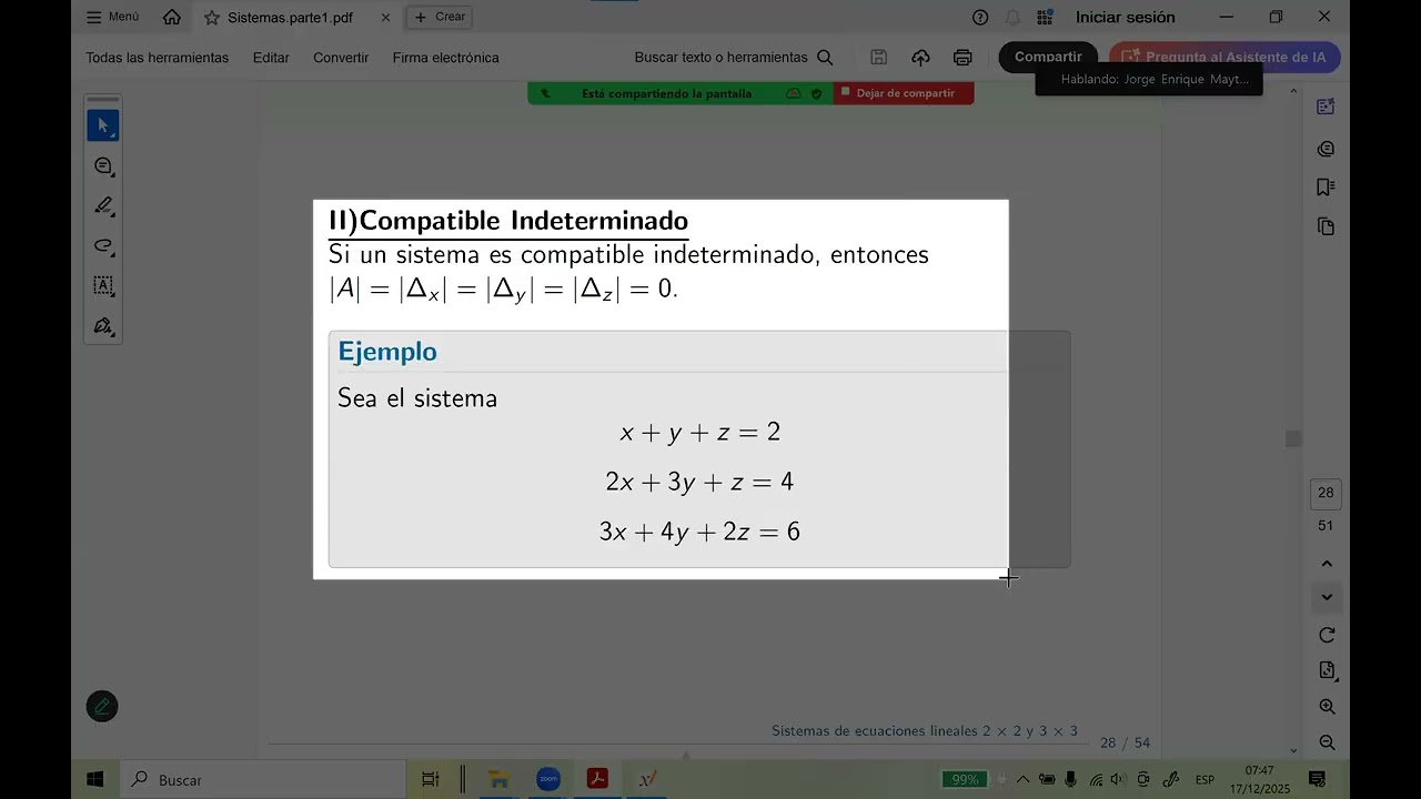 Álgebra 15B | CePreUNI | Jorge Mayta