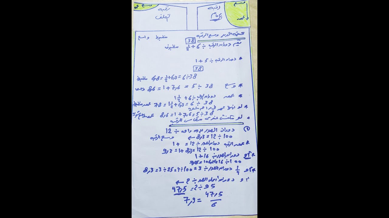 معلومات مهمه عن كيفية حساب قياس وسع الرقبه وعمقها.