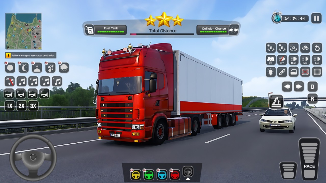 Euro Highway Truck Gameplay | Drive Heavy Truck & Transport Cargo