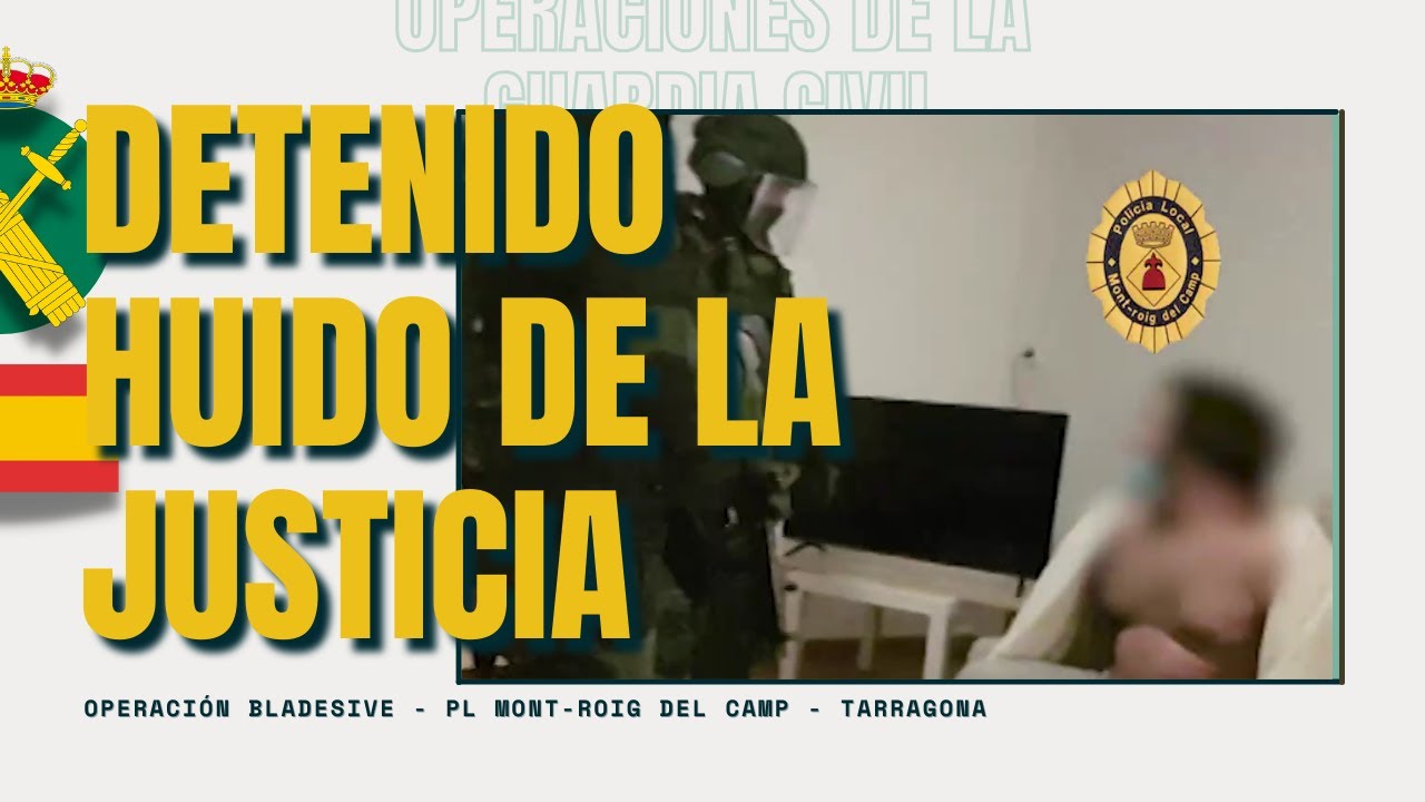 Detenido en Mont-Roig del Camp un huido de la justicia que mantenía una plantación de marihuana.