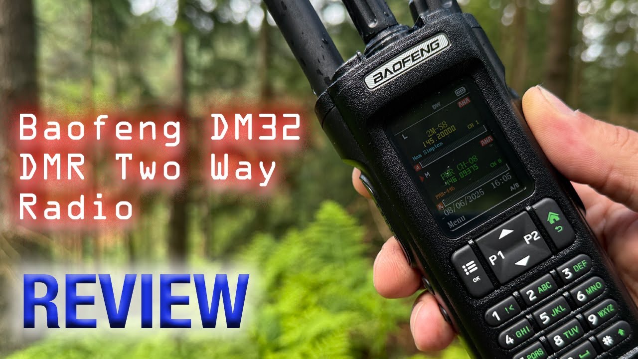 Baofeng DM32 Analog & Digital DMR Radio Review - It's Impressive!