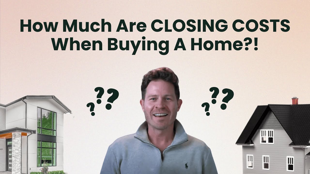 How Much Are CLOSING COSTS When Buying A Home?!