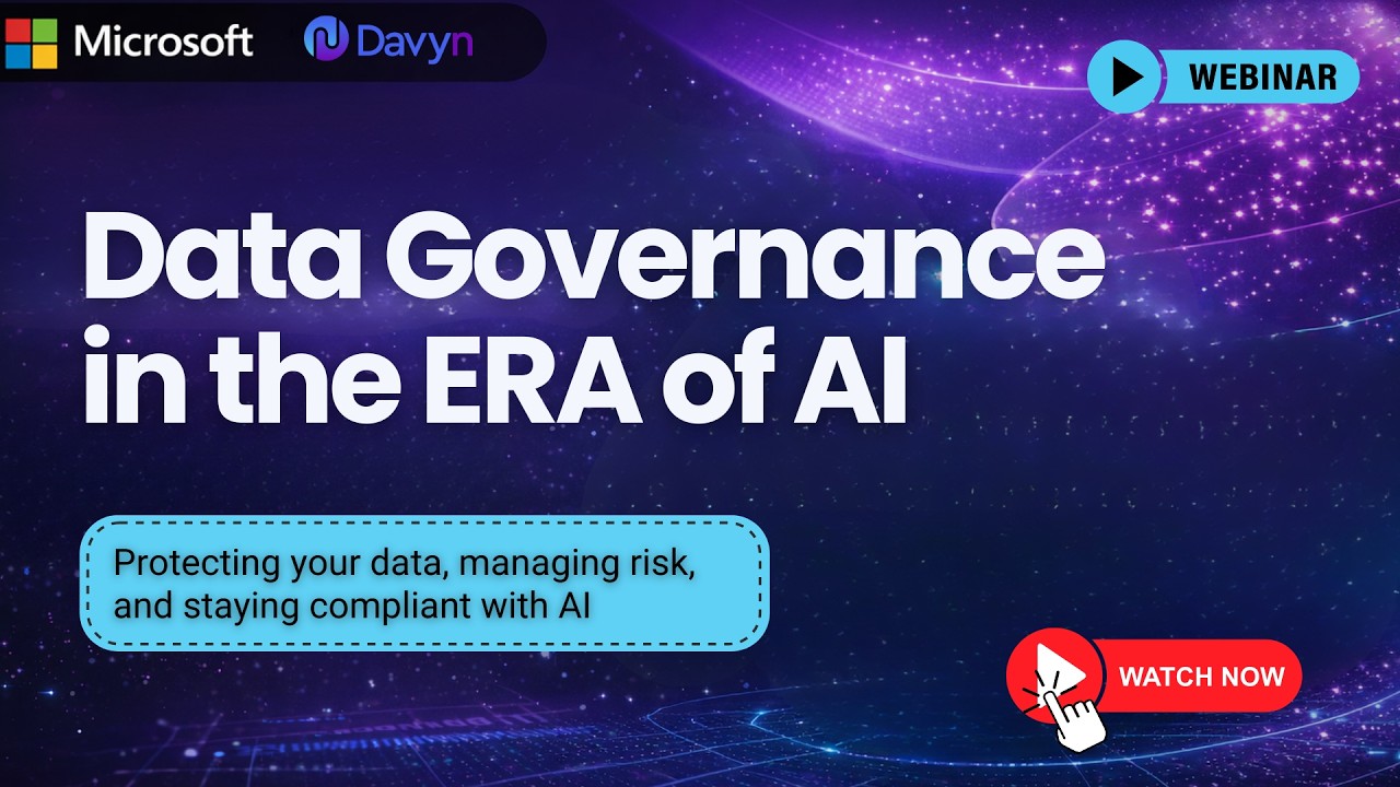 Data Governance in the ERA of AI