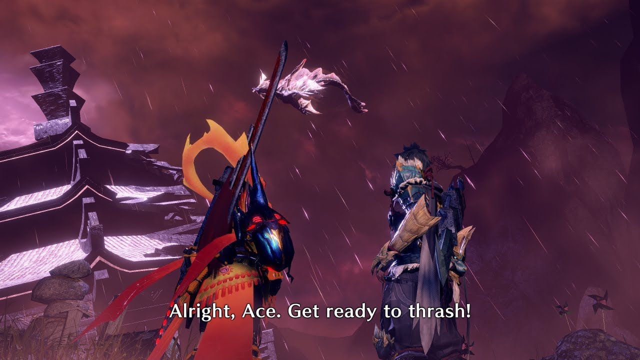 Monster Hunter Rise Sunbreak - Amatsu Insect Glaive solo