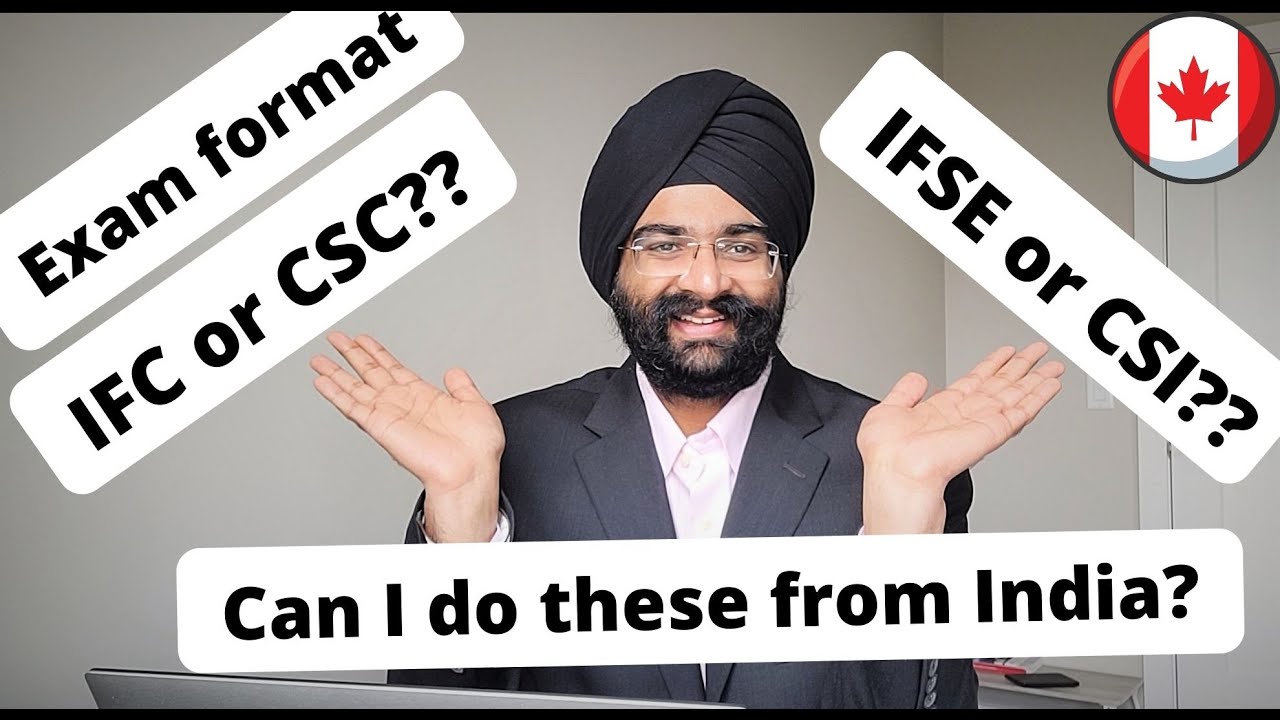 CSC vs IFC vs IFSE | Canadian Securities Course | Investment funds in Canada | Banking certification