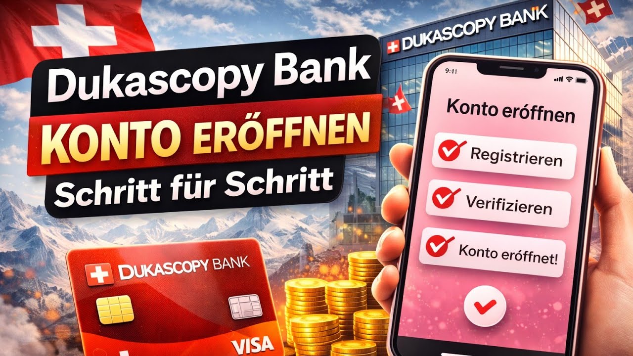 Warum Dukascopy? Dein Weg zum Schweizer Bankkonto 2026