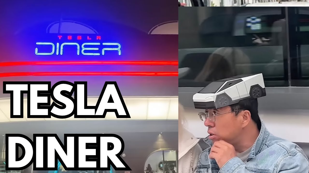 TESLA DINER  REVIEW AT 2AM | TESLA DINER MENU | TESLA DINER HOLLYWOOD