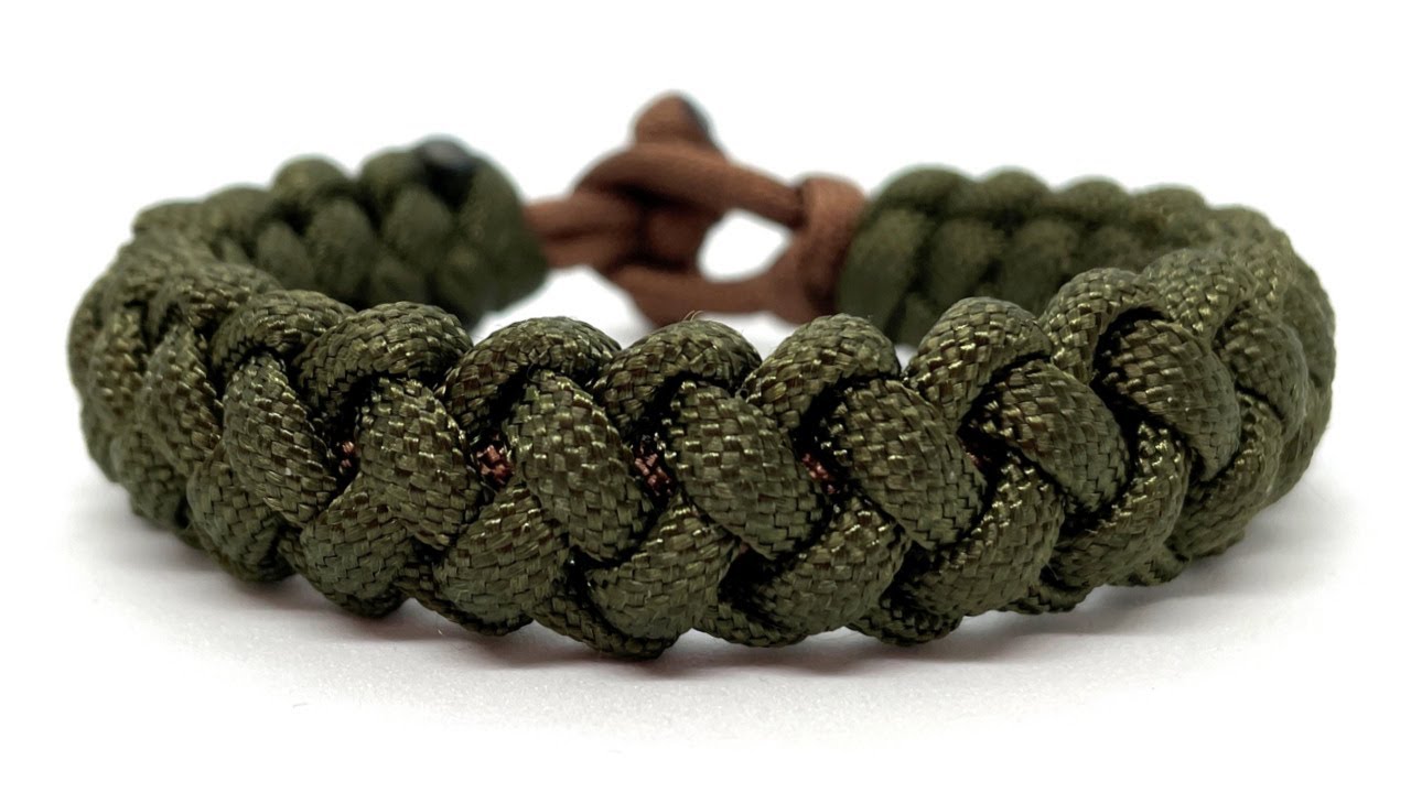 지퍼 파라코드 매듭 팔찌 만들기 How to make a Zipper Paracord Bracelet.