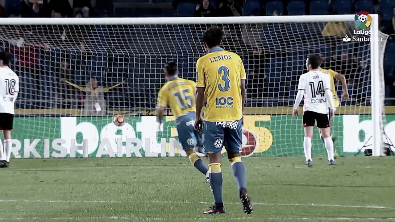 GOLES UD LAS PALMAS TEMPORADA 2016/2017