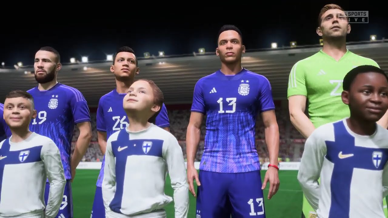 Аргентина против Финляндии | Отборочные матчи Чемпионата мира по футболу FIFA 2026 | Геймплей FIF...