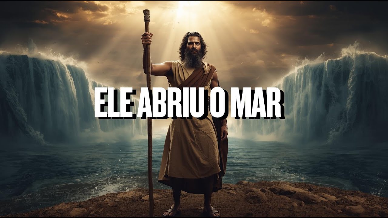 ELE DESAFIOU O FARAÓ E ABRIU O MAR MOISÉS