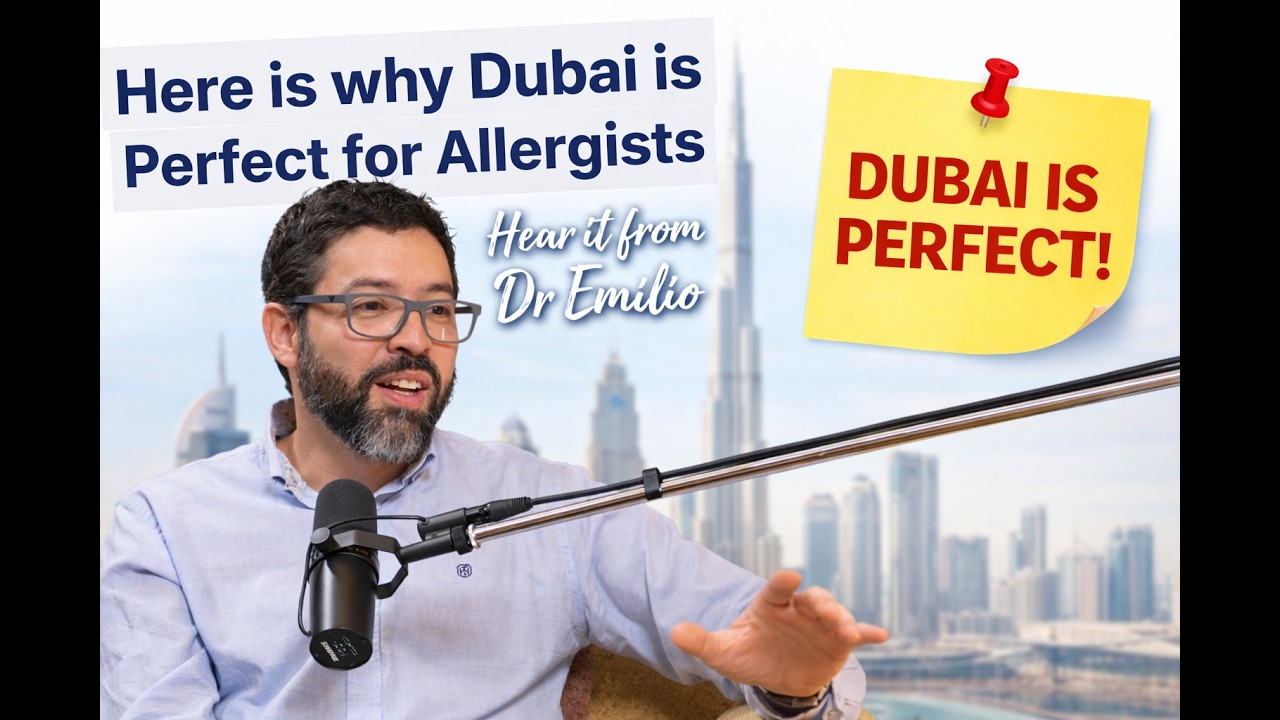 Allergist in Dubai 🇦🇪 | Dr. Emilio Solano’s Move from Spain | Podcast Part 1