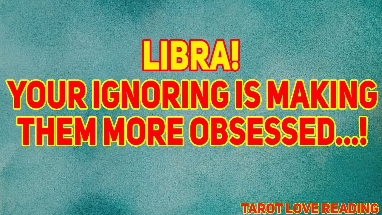 Libra Tarot LOVE Reading August 2021 | Your Ignoring is Making Them More Obsessed...!