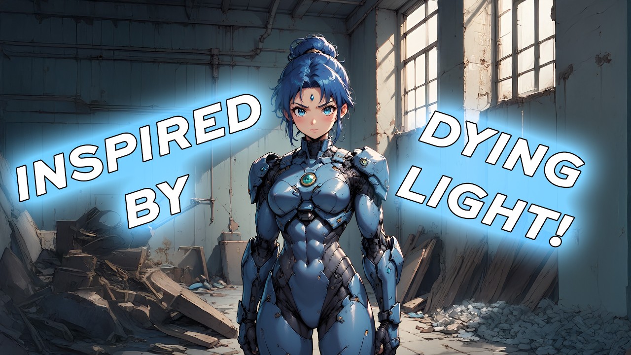 Run Before the Night | Lyric Video | Dying Light Inspired Nightcore EDM Phonk