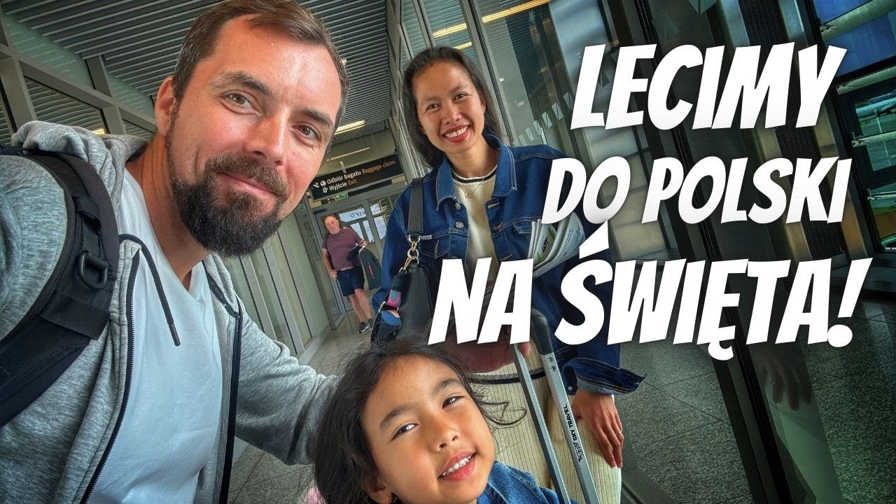 Lecimy do Polski na święta! Emilia wreszcie zobaczy śnieg!