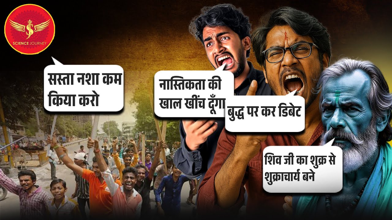 📞693 | Sanatani Gang ne Mahadev, Ved Apaurushye par Science Journey ko debate ke liye lalakara