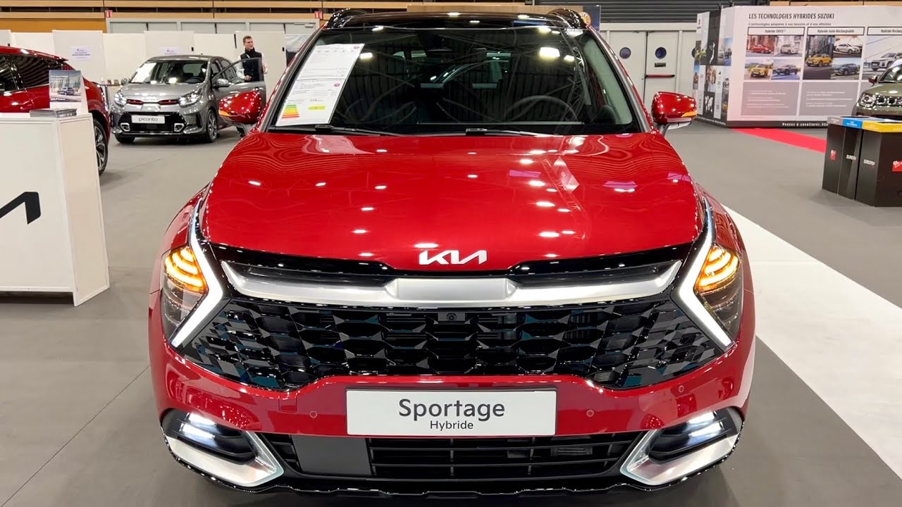Новый KIA Sportage Hybrid 2022 - ПОЛНЫЙ ВИЗУАЛЬНЫЙ ОБЗОР И ЦЕНА (Infra Red Color)