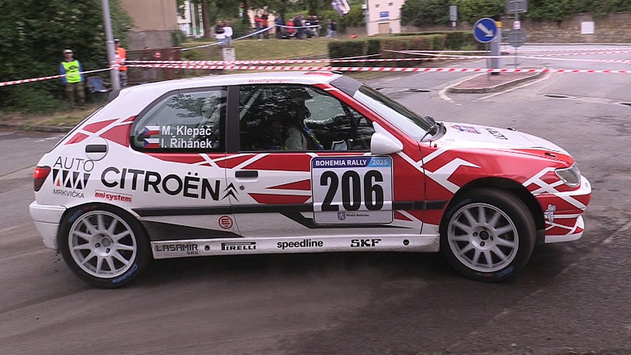 52. Rally Bohemia Mladá Boleslav 2025 | 206 | Martin Klepáč - Ivan Říhánek