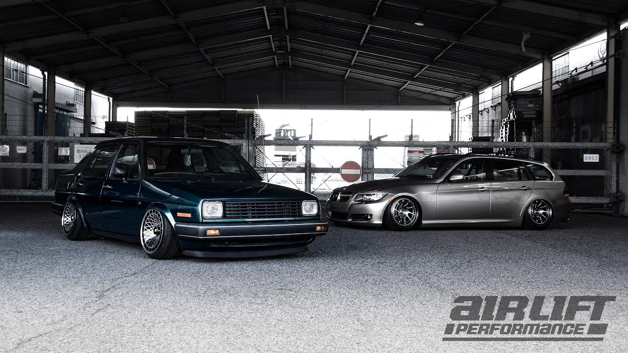 Young Gunz | Air Lift Performance Japan Dealers | VW JETTA MK2 & BMW E91