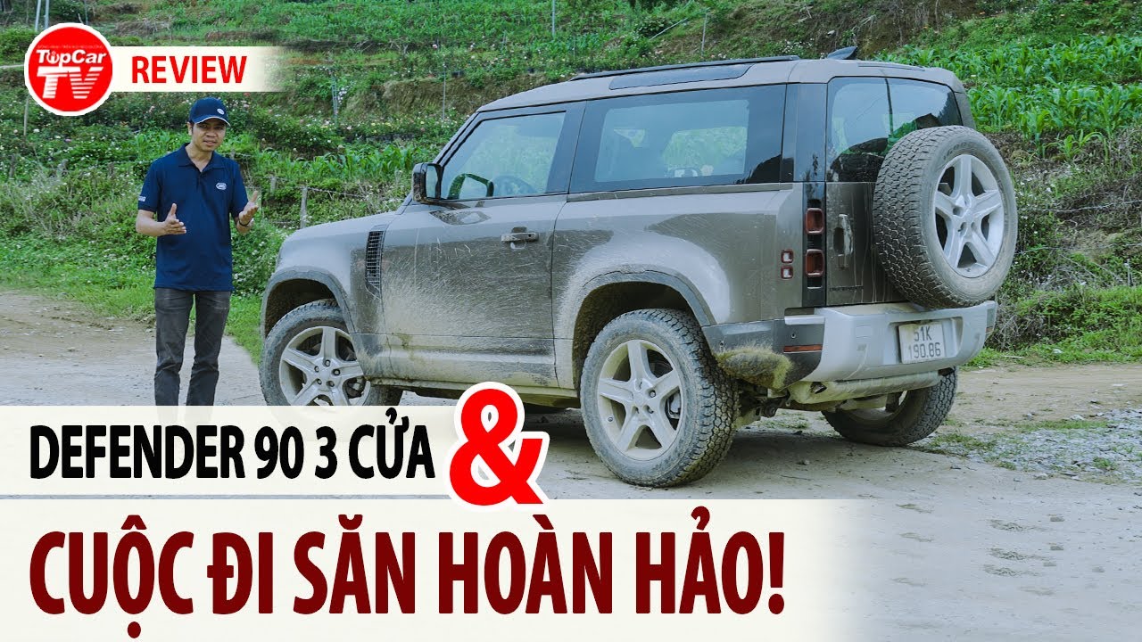 Đánh giá SUV địa hình Land Rover Defender 90 P300 SE và chuyến đi săn hoàn hảo | TIPCAR TV