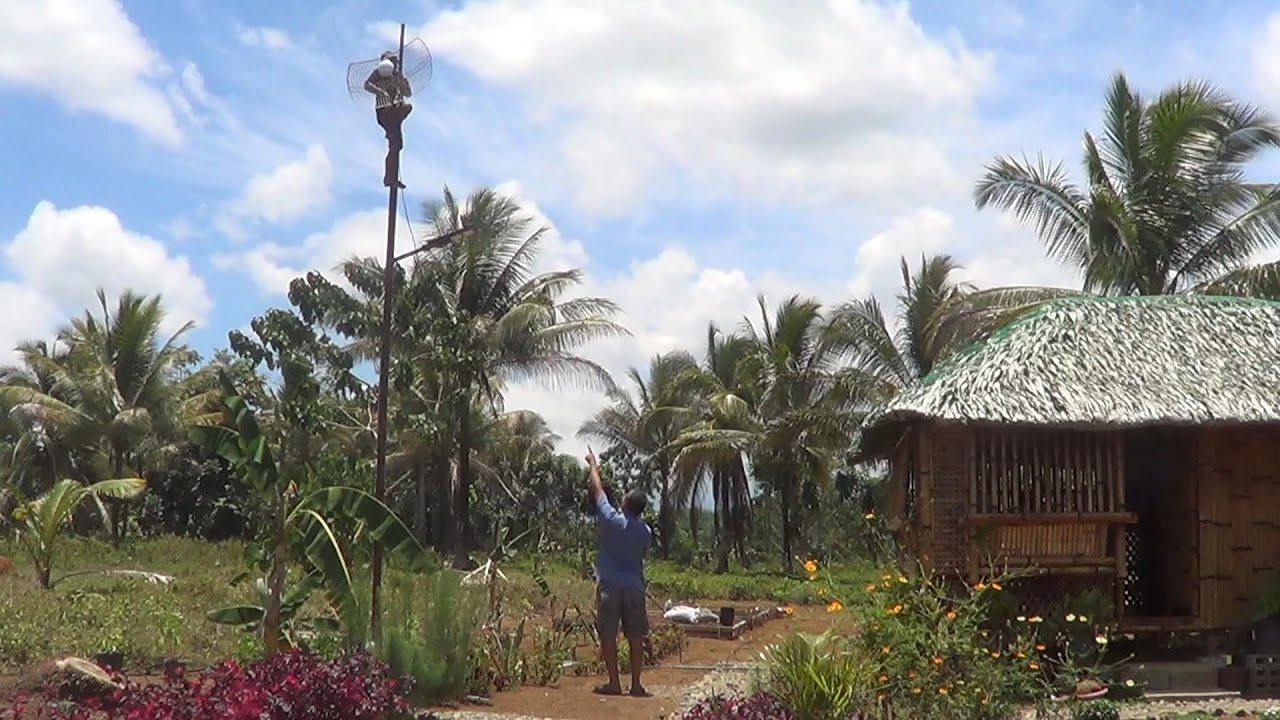 04-09-2024 installing 60DBI PARABOLIC HYPERWAVE OUTDOOR WIFI ANTENNA