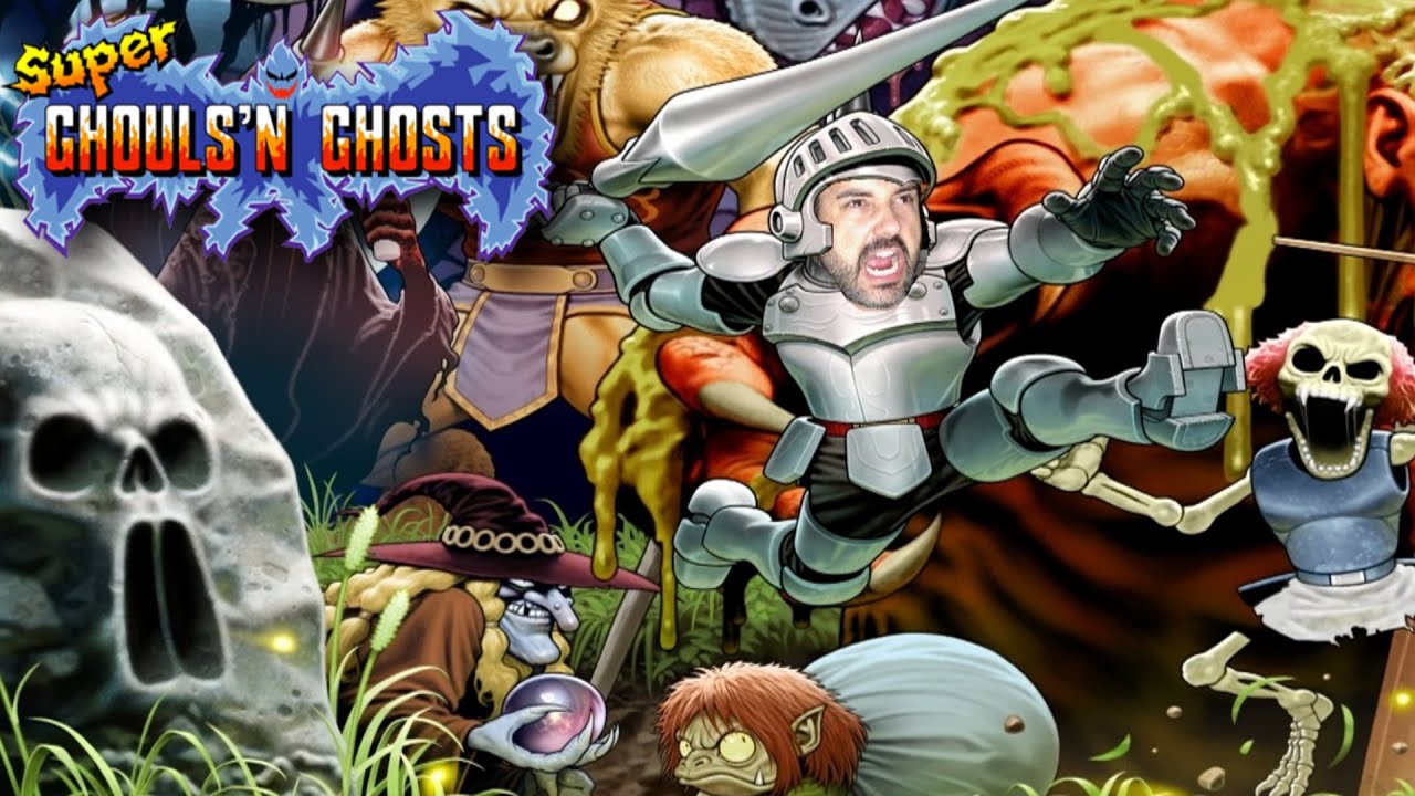 SUPER GHOULS' N GHOSTS (Super Nintendo) ATÉ ZERAR
