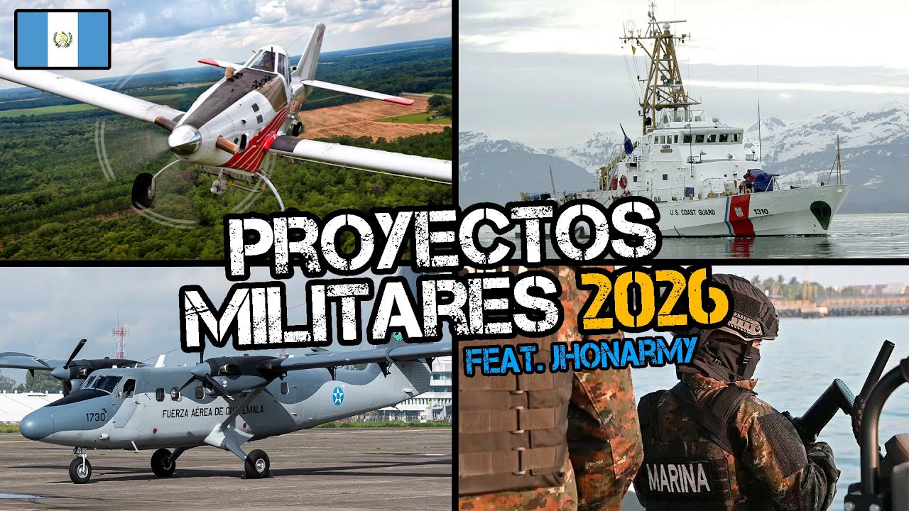 Nuevas Armas y Proyectos Militares de Guatemala 2026 Ft. @JOHNARMY  // Carmochepe