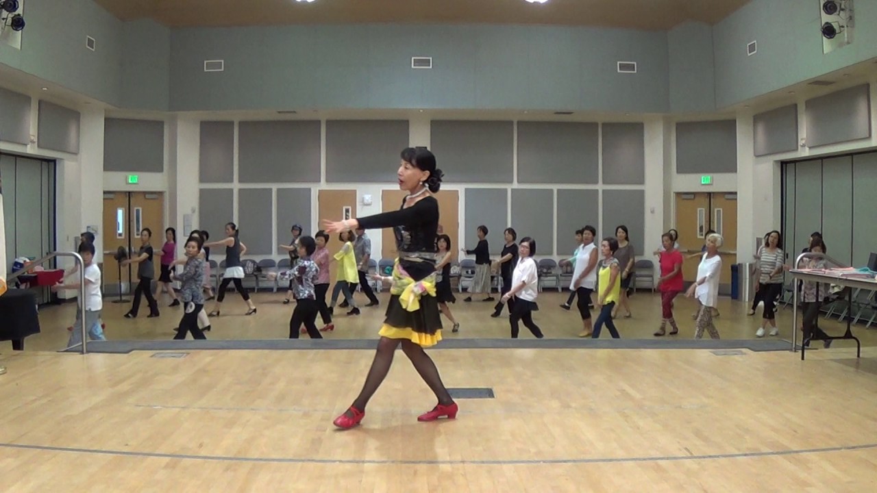 Mei Hua Waltz ( Dance & Teach ) - Line Dance by Mamalinedance  Mei Kwo