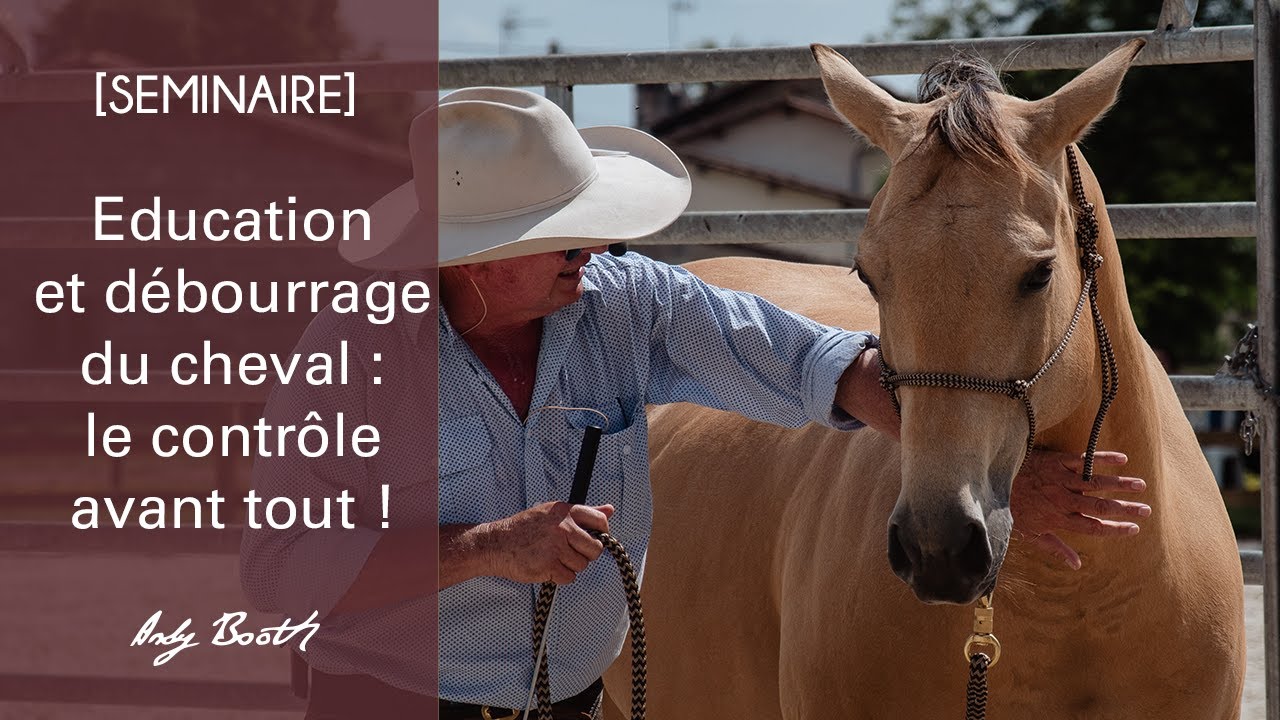[SEMINAIRE] Education et débourrage du cheval : le contrôle avant tout !