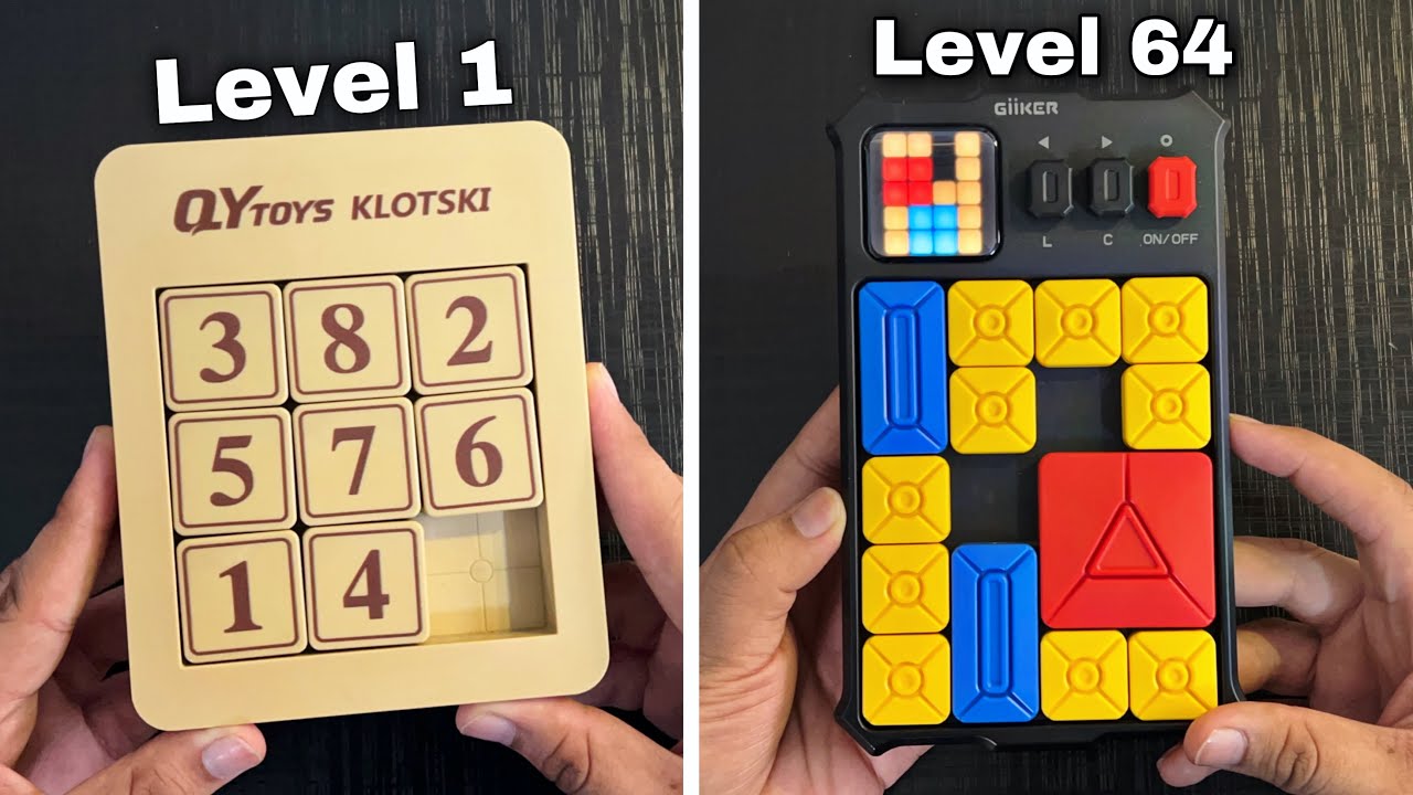 Sliding Puzzles: Level 1 to 100 🤯