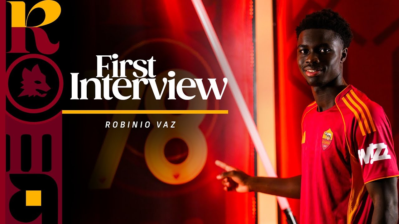 ✍️ BENVENUTO ROBINIO! | La prima intervista di Vaz in giallorosso 🎙️