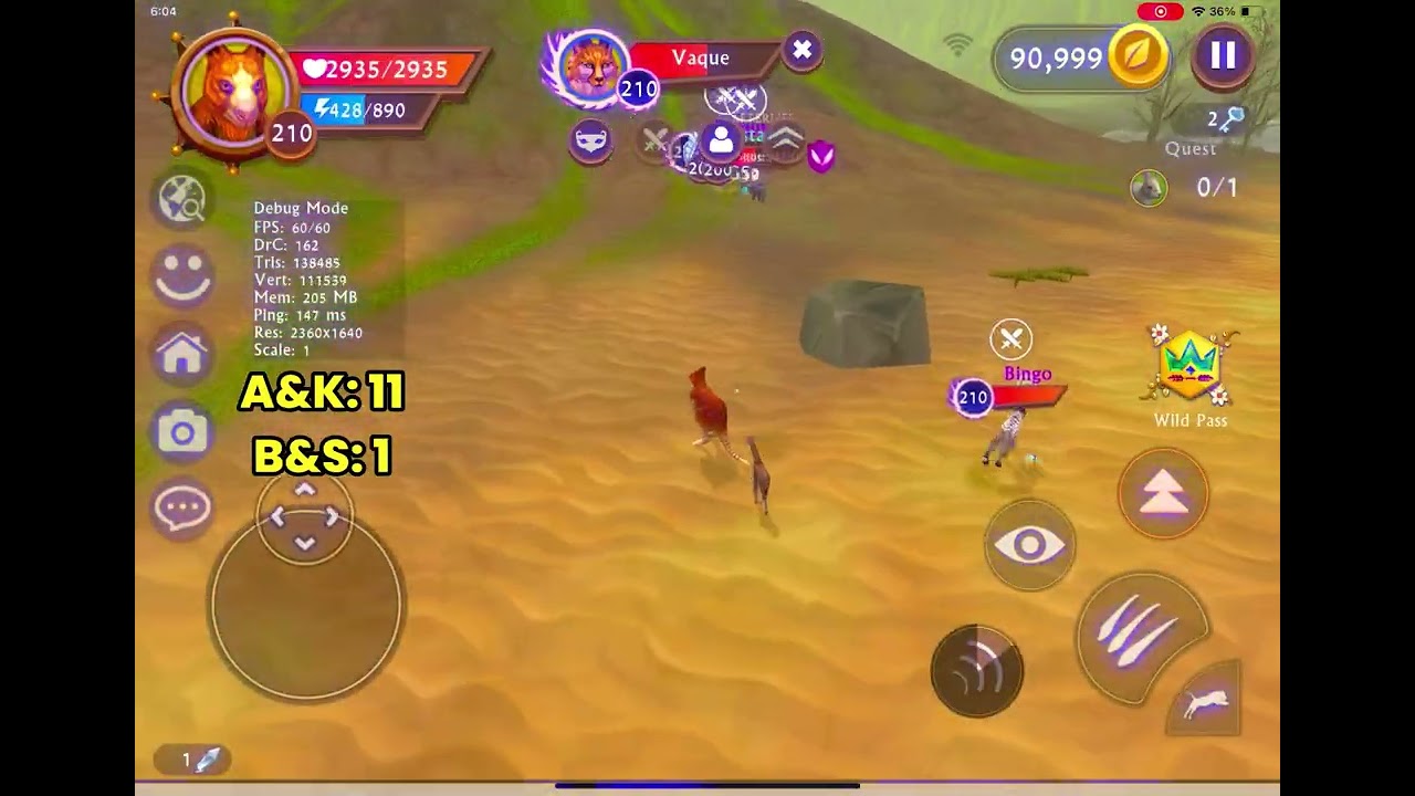 Wildcraft PvP | Art/Karty vs Bingo/Saint | 2v2
