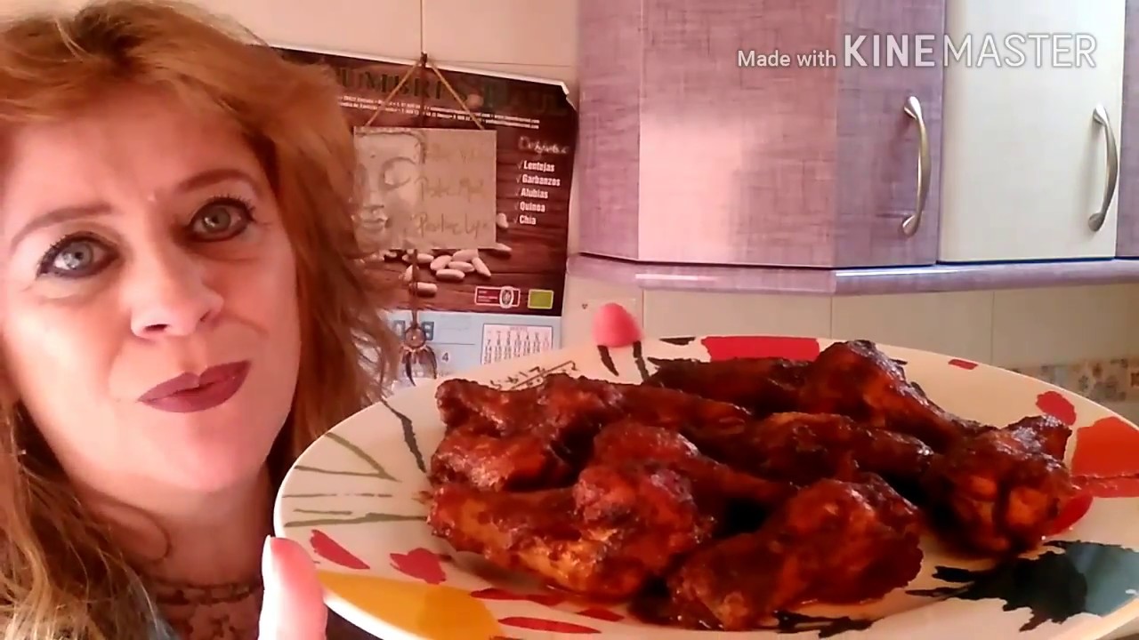 ALITAS DE POLLO ADOBADAS AL MICROONDAS SUPER FÁCIL