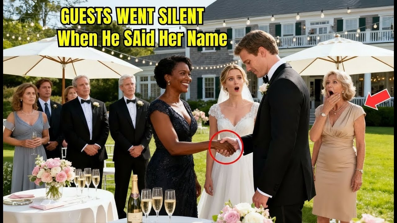 Black Woman in Simple Dress Sat Alone at Wedding — Guests Whispered Until Groom Called Her Name