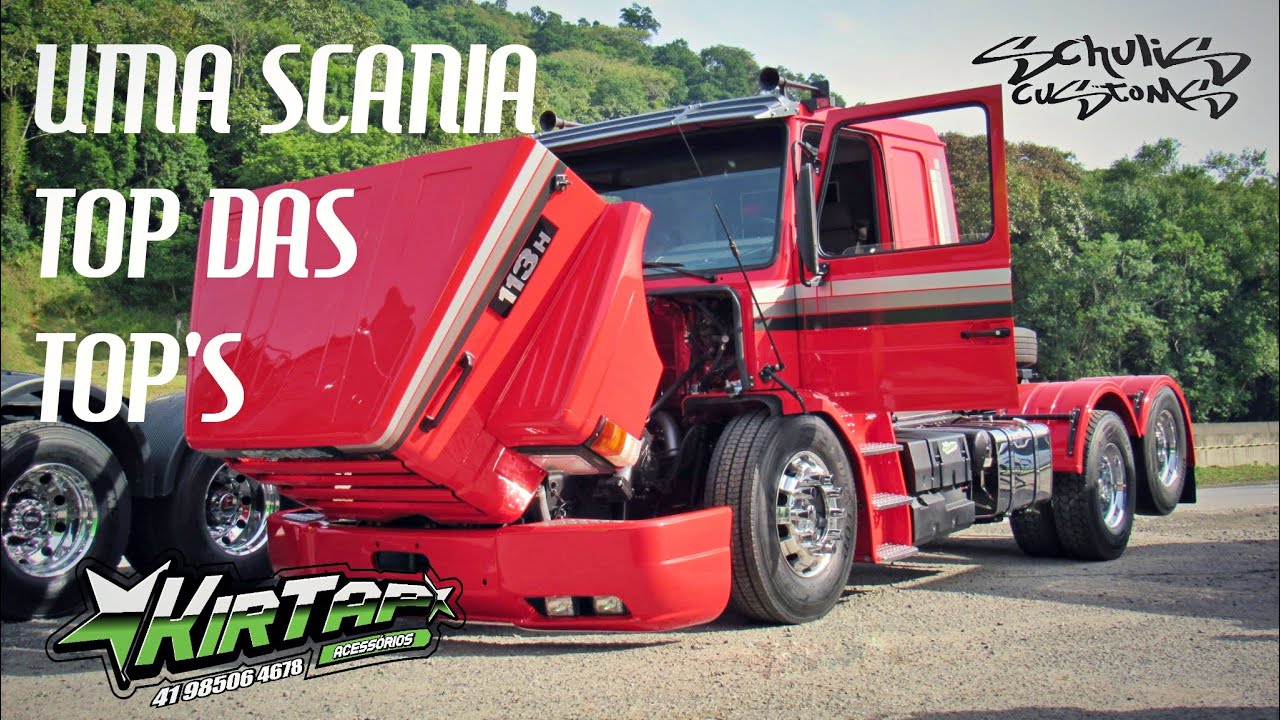 SCANIA 113H top das top's !!! Capricho em todos os detalhes: do motor ao interior - Schulis Customs