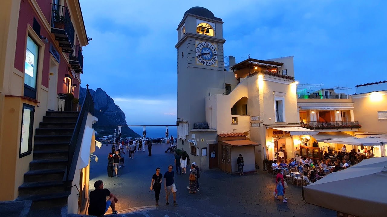 Capri evening cam view
