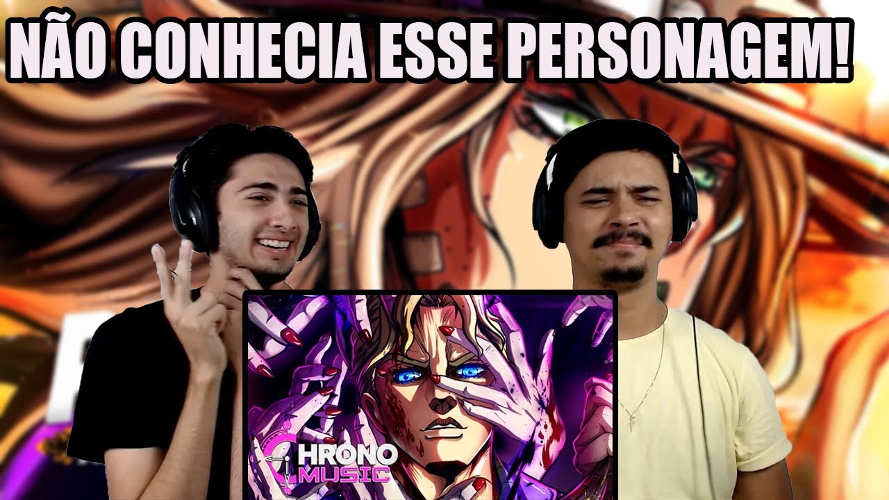 REACT Yoshikage Kira (Jojo's Bizarres Adventure) | Chrono e Ball Breaker | Gyro Zeppeli | Kaito