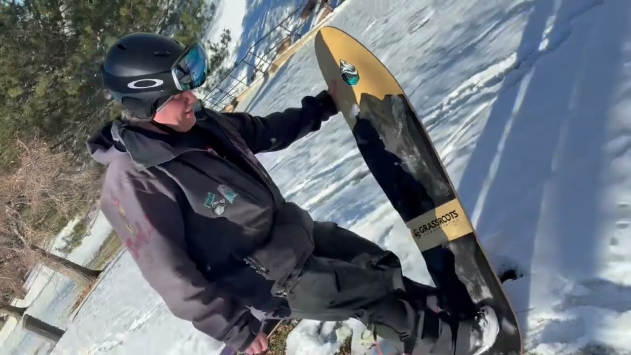 Sled-Hill Powsurfing