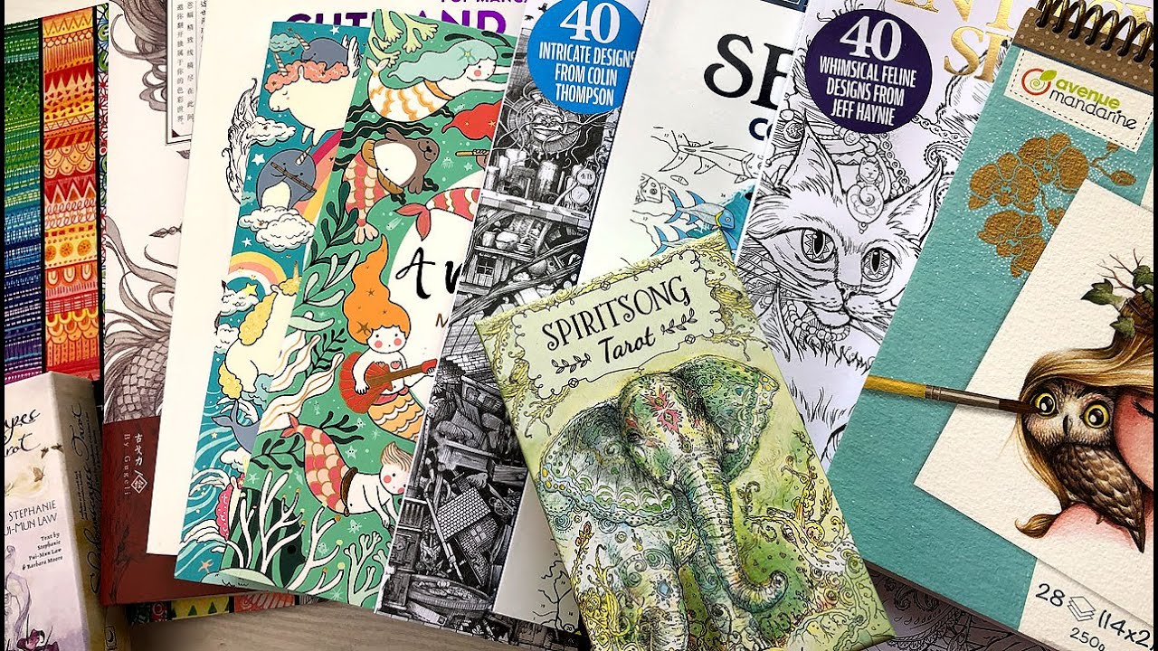 Coloring Book Haul August 2020