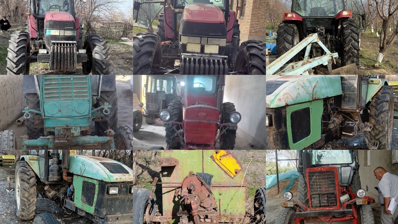 MTZ82.1 MTZ80.1 T28 T40 BELARUS MAX140 VA BOSHQA TRAKTOR NARXLARI 