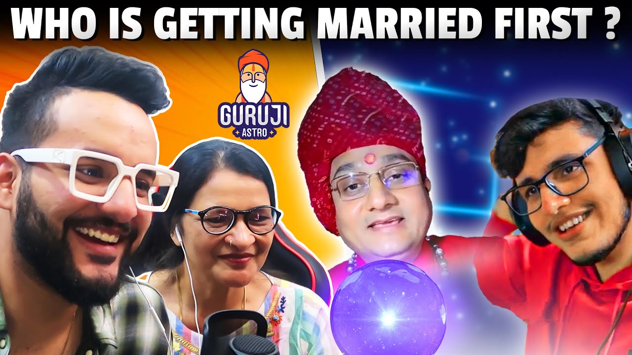 Who's Getting MARRIED FIRST? ME or @triggeredinsaan !! *Astrologer predicts my family’s future*