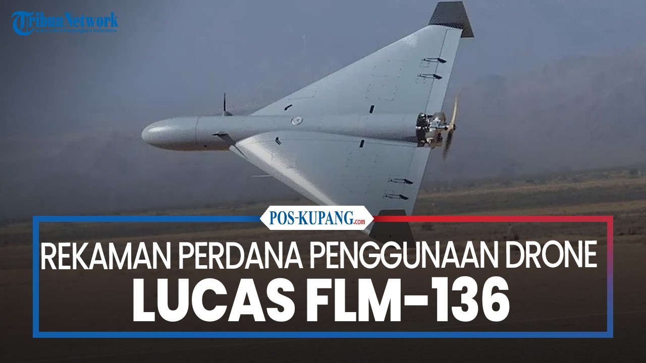 Rekaman Perdana Penggunaan Drone LUCAS FLM-136