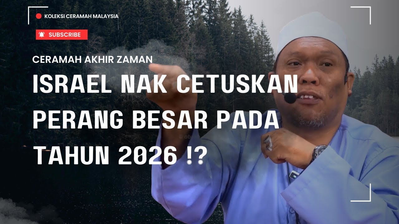 ISRAEL NAK CETUSKAN PERANG BESAR PADA TAHUN 2026 ⁉️ USTAZ AUNI