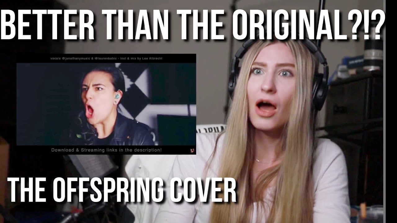 You're Gonna Go Far Kid - The Offspring (Cover by Jonathan Young & Lauren Babic) REACTION