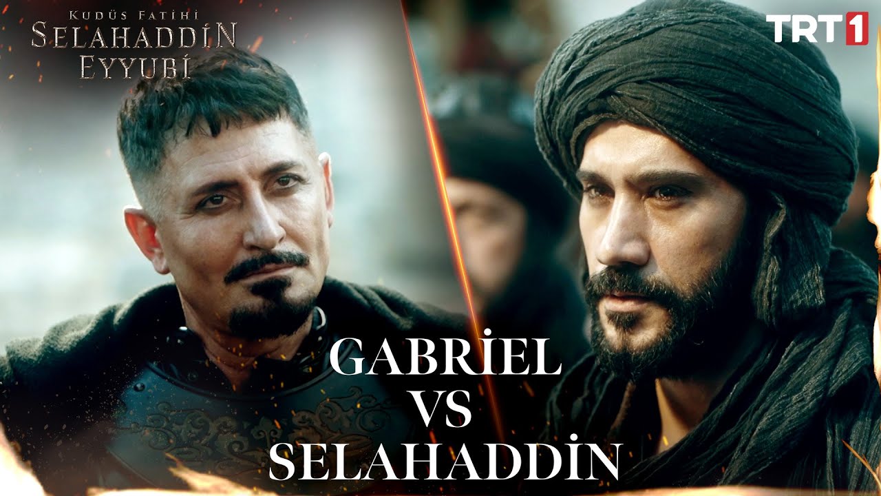 Gabriel'in Sonunu Getiren Savaş - Kudüs Fatihi Selahaddin Eyyubi Özel Sahneler @trt1