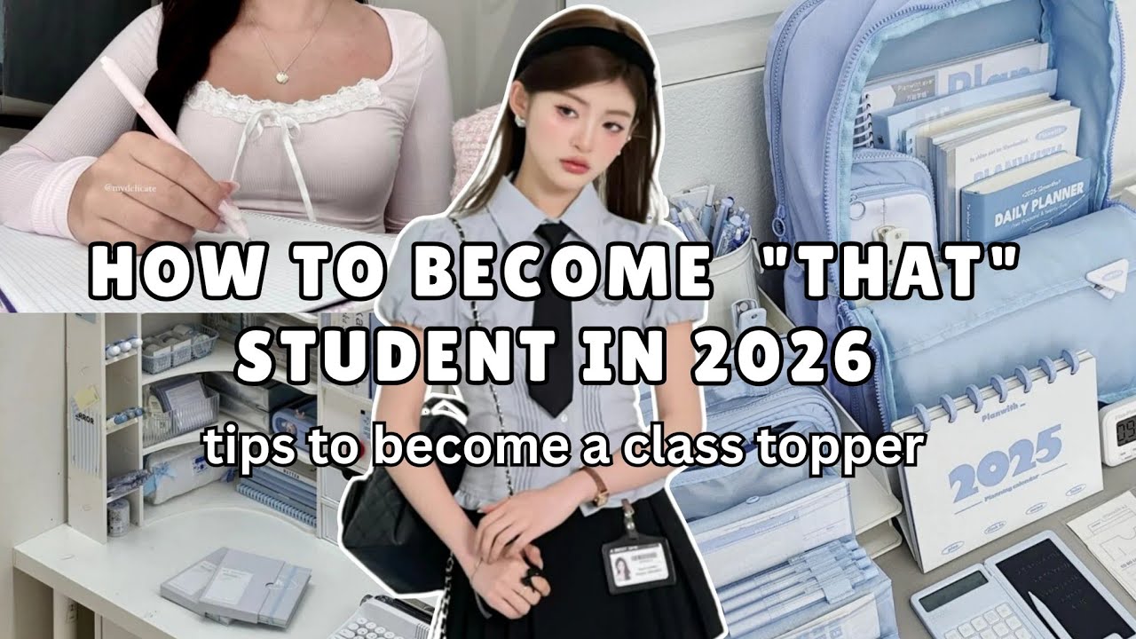 How to Become That Student in 2026 | New Year Transformation for Students 